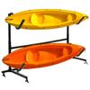 Goplus Kayak Storage Rack, Garage Kayak Hanger for 2 Kayaks, Canoe, SUP &Paddle Board, Heavy Duty Kayak Holder Strand with Height Adjustable Rack, 175 LBS MAX Load, Kayak Racks for Outdoor Storage view 1