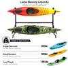Goplus Kayak Storage Rack, Garage Kayak Hanger for 2 Kayaks, Canoe, SUP &Paddle Board, Heavy Duty Kayak Holder Strand with Height Adjustable Rack, 175 LBS MAX Load, Kayak Racks for Outdoor Storage view 2
