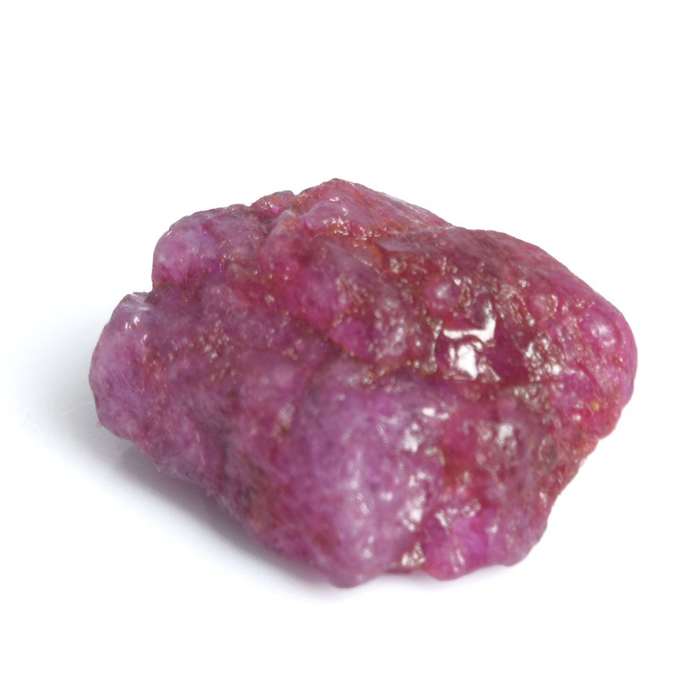 17.00 Ct Natural Red Ruby July Birthstone Gem - Egl Certified Uncut Rough Gemstone DS-776