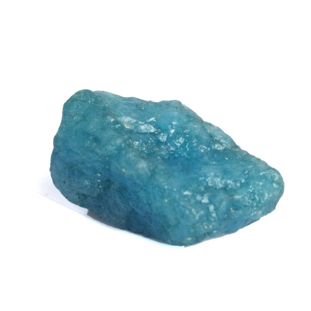 GEMHUB 17.50 Ct Natural Raw Blue Aquamarine, Protective Untreated Blue Aquamarine, Healing Crystal Loose Gem DT-262
