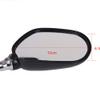Bike Mirror Handlebar Rear View Mirrors for Mountain Road Bike Bicycle Electric Motorcycle 1 Pair view 4