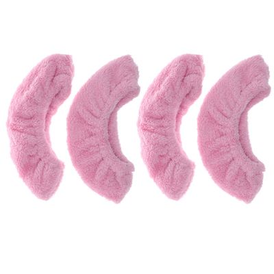 BESPORTBLE Skates Skating Boot Covers 2 Pair of Elastic Skate Guards Fuzzy Liner Absorbent Hockey Covers (Light Size XL)