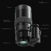 Feyachi M36 1.5X - 5X Red Dot Sight Optics Magnifier with Flip to Side Mount view 2