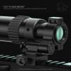 Feyachi M36 1.5X - 5X Red Dot Sight Optics Magnifier with Flip to Side Mount view 3