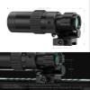 Feyachi M36 1.5X - 5X Red Dot Sight Optics Magnifier with Flip to Side Mount view 4