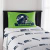 Northwest NFL Seattle Seahawks Sheet Set, Full, Monument view 1