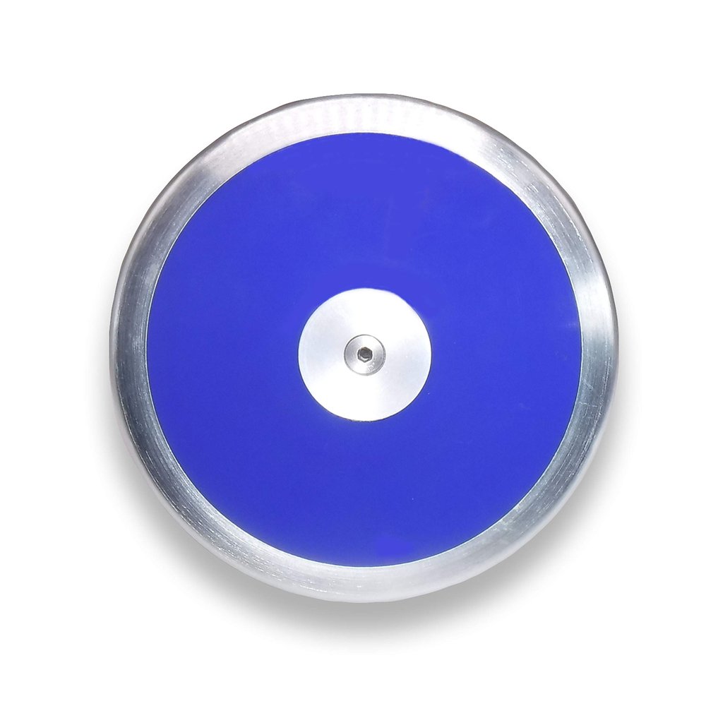 Trail Creek TC Blue Equinox Discus - 1 kg Discus - Girls Discus 1kg - High School Girls Discus  Empower Every Throw with This 1kg Girls' Advanced Discus.