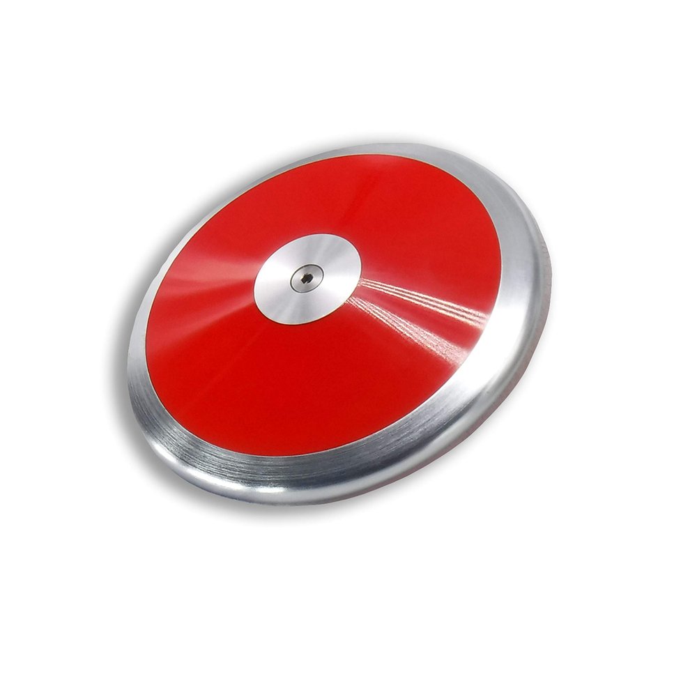 Trail Creek TC Red Nova Discus. Girls Discus. 1 kg Discus. 1k Discus. Girls High School Discus. Unlock Your Potential  Empower Every Throw with This 1kg Girls' Advanced Discus
