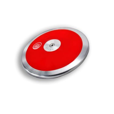 Red Rocket Discus. 1.6 kg Discus. 1.6kg Discus. 1.6k Discus. Boy's Discus. Crafted with precision, this discus boasts a top-quality design aimed at fostering skill development and confidence building.