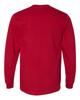 CornBorn Nebraska Huskers Long Sleeve - Nebraska Shirt - Neb Skers Stripe Fade - Red - 3X view 2