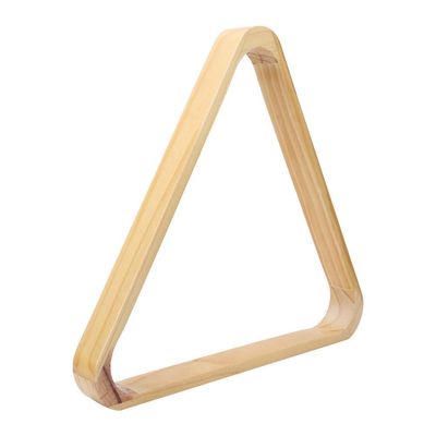 Alomejor Billiards Ball Rack Wooden Professional Triangle and Snooker Ball Racks Billiard Table Accessory(American)