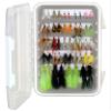 Superbe Flies 48 Assorted Trout Fly Fishing Flies Kit | Waterproof Fly Fishing Box | Nymphs, Wet, Dry, Streamer Flies view 3