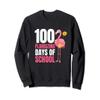 100 Flamazing Days of School Flamingo 100th Day For Teachers Sweatshirt view 1