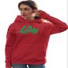 Go All Out 4X-Large Red Mens Lucky Shamrock St. Patrick's Day Sweatshirt Hoodie