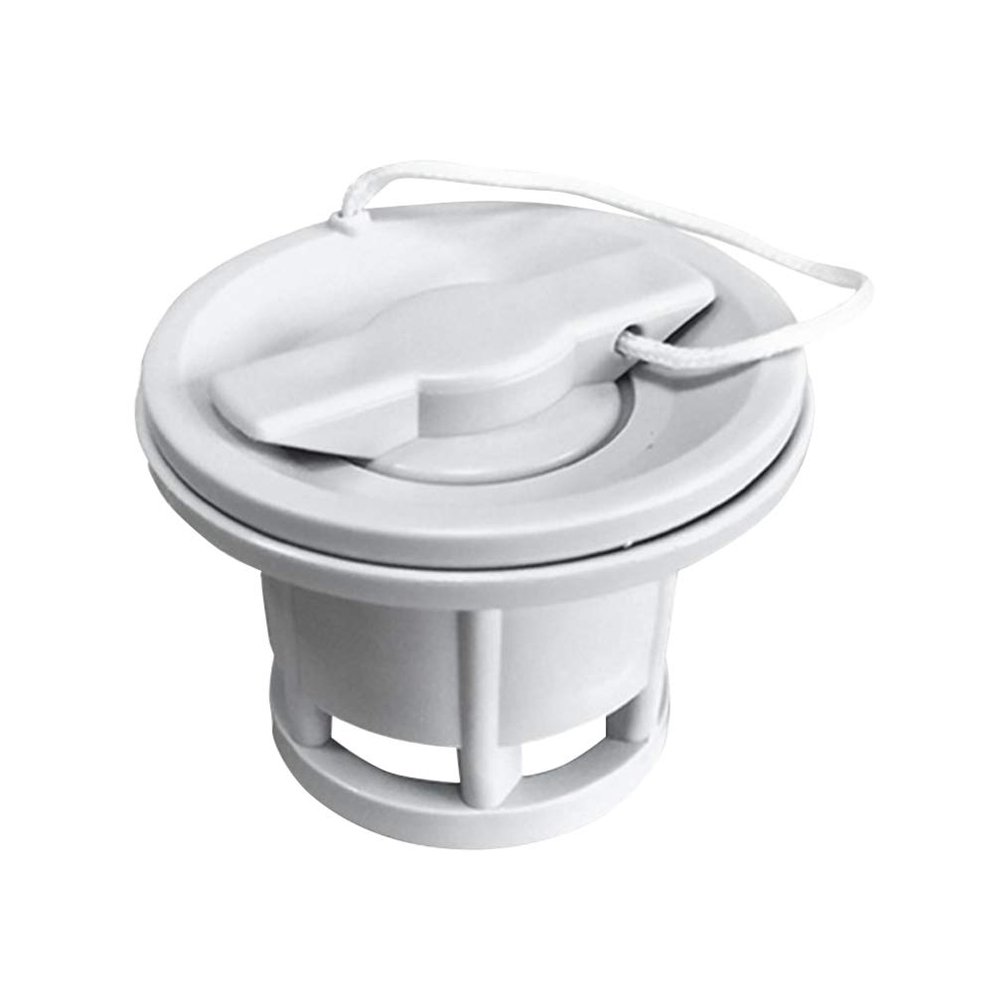 BESPORTBLE Kayak Air Valve 6 Hole Boat Air Valve Cap Inflatable Boat Raft Nozzle for Canoe Grey