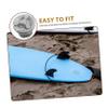 BESPORTBLE Kayak Air Valve 6 Hole Boat Air Valve Cap Inflatable Boat Raft Nozzle for Canoe Grey view 4
