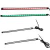 4pcs LED Boat Navigation Lights for Boat, 12V 14 Inch 21-LED Red & Green LED Marine Lights, Night Fishing Illumination for Dinghy Pontoon Yacht Bass Boat Jet Ski view 1