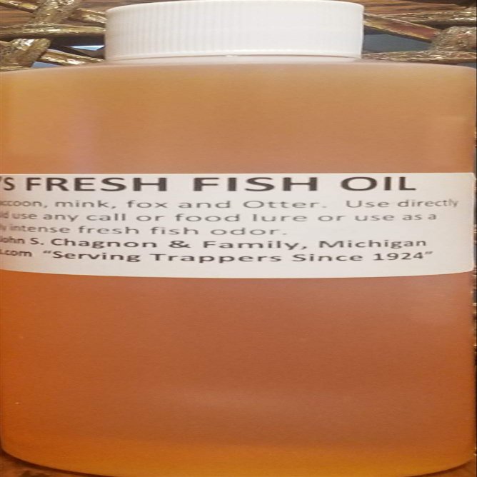 Trappers Lenon's Fresh Fish Oil 8 oz.