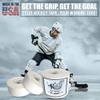 CellyTape Hockey Stick Tape, 1.5 inches Wide, 2 - Pack, Ice and Roller Hockey Cloth Tape, Goalies, Baseball bat Tape, Lacrosse Sports Handle, Strong Adhesive, Easy Tearing Made in USA (White) view 3