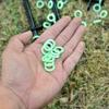 50pcs Night Silicone Ring Tent Stake Accessories Fluorescent Ring for Camping view 3