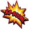 Zirni Ka Boom Speech Bubble Comic Book Sticker Decal Design