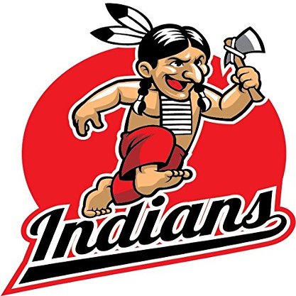 Zirni Cartoon Native Indian Mascot Sticker Decal Design