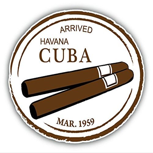Zirni Havana Cuba Grunge Travel Stamp Sticker Decal Design