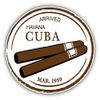 Zirni Havana Cuba Grunge Travel Stamp Sticker Decal Design