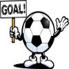 Zirni Cartoon Soccer Ball Goal Sport Sticker Decal Design