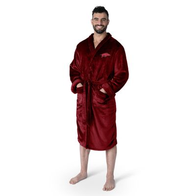 Northwest NCAA Arkansas Razorbacks Unisex-Adult Silk Touch Bath Robe, Large/X-Large, Team Colors