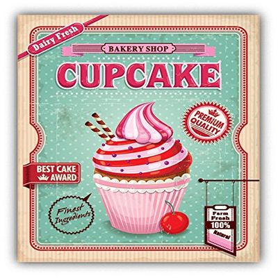 Zirni Bakery Shop Cupcake Sticker Decal Design