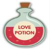 Zirni Love Potion Valentine's Day Vintage Sticker Decal Design