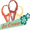 Zirni Ice Cream Retro Sticker Decal Design