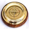 Arsh Nautical Brass Magnifying/Navigational/Magnetic 6" Sailing Ship/Boat Desk Compass view 3