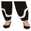 Alfani Women's Plus Ponte Colorblock Ankle Pant, Deep Black, 18 Plus view 3