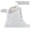 Jackson Evo Womens/Girls Figure Ice Skates - Girls Size - 1.5, Width - R view 3