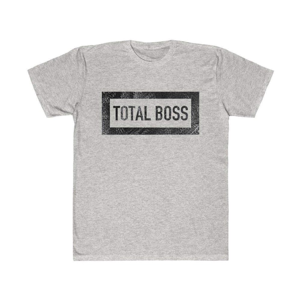 LiftBro Total Boss T-Shirt (Heather Grey, XL)