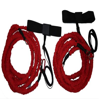 ONE Swim 25 Yard Long Resistance Cord with Belt and Quick Change (Yellow- 12 lbs)