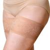 Bandelettes Original Patented Elastic Anti-Chafing Thigh Bands - Peony Beige Size F (3X Large) view 1