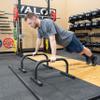 Valor Fitness Gymnastic Parallette Bars - Training Dip Bars Push Up Stands - Build Core Body Weight Strength Balance Equipment view 3