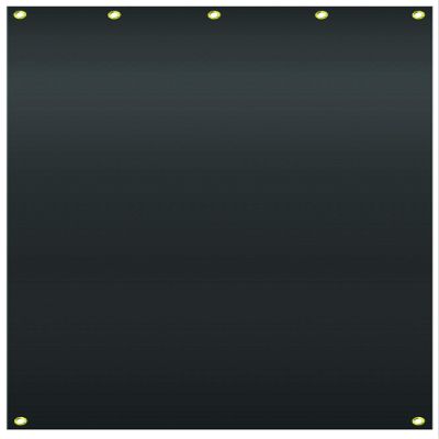 VANTA SPORTS 4'x6' Reinforced Rubber Backstop for Baseball/Softball, Batting Cage Backdrop and Net Saver