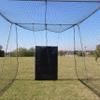 VANTA SPORTS 4'x6' Reinforced Rubber Backstop for Baseball/Softball, Batting Cage Backdrop and Net Saver view 3