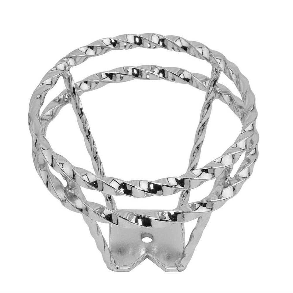 Alta 8" Chain Bicycle Steering Wheel, Multiple Colors. (Double Twist Chrome)