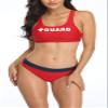 Adoretex Women's Guard Sport Bra Workout Bikini Top (FGN08T) - Red - Medium view 3