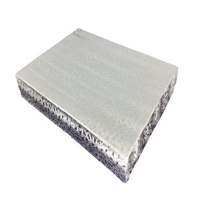 888 Display - Pack of 10 Boxes of 5 3/8" x 3 7/8" x 1" SilverFoil Cotton Filled Jewelry Boxes