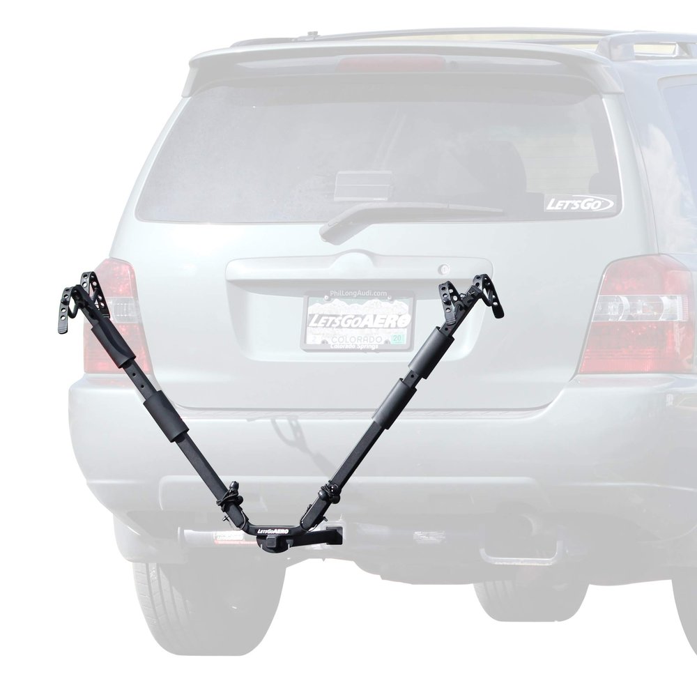 Let's Go Aero NEO-2 Two Bike Hitch Mount V-Rack (Model B01748)