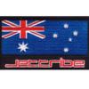 Embroidered Country Flag Patch | Hook & Loop 2.5" x 4" | Jettribe PWC Vest Accessories view 1