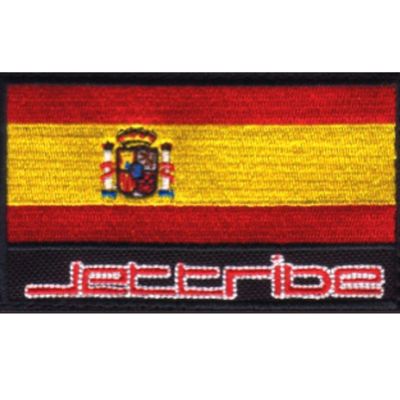 Embroidered Country Flag Patch | Hook & Loop 2.5" x 4" | Jettribe PWC Vest Accessories