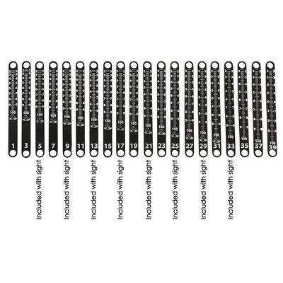 Axcel Achieve XP Metal Sight Tape Scale #23 and #24