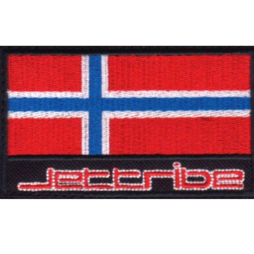 Embroidered Country Flag Patch | Hook & Loop 2.5" x 4" | Jettribe PWC Vest Accessories